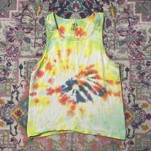 Tie Dye Tank Top Size Small